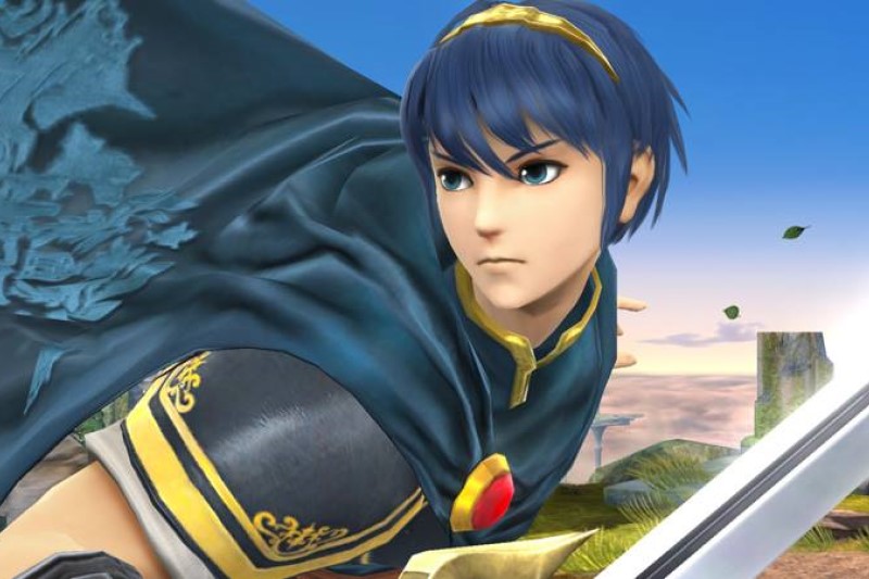 A heroine of Wii U Battlefield video game
